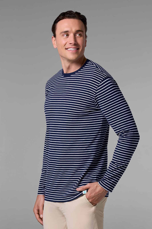 Color_Navy/White Stripe
