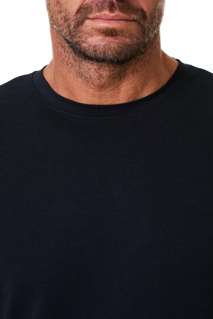 Men's Long Sleeve T-Shirt | Black position-6