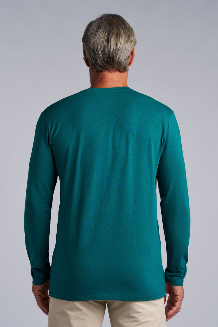 Men's Long Sleeve T-Shirt  | Transformative Teal position-2