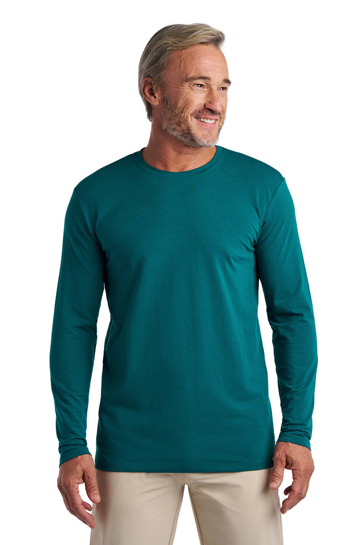 Men's Long Sleeve T-Shirt  | Transformative Teal position-3