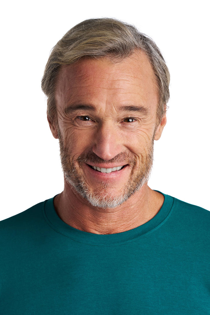 Men's Long Sleeve T-Shirt  | Transformative Teal position-5