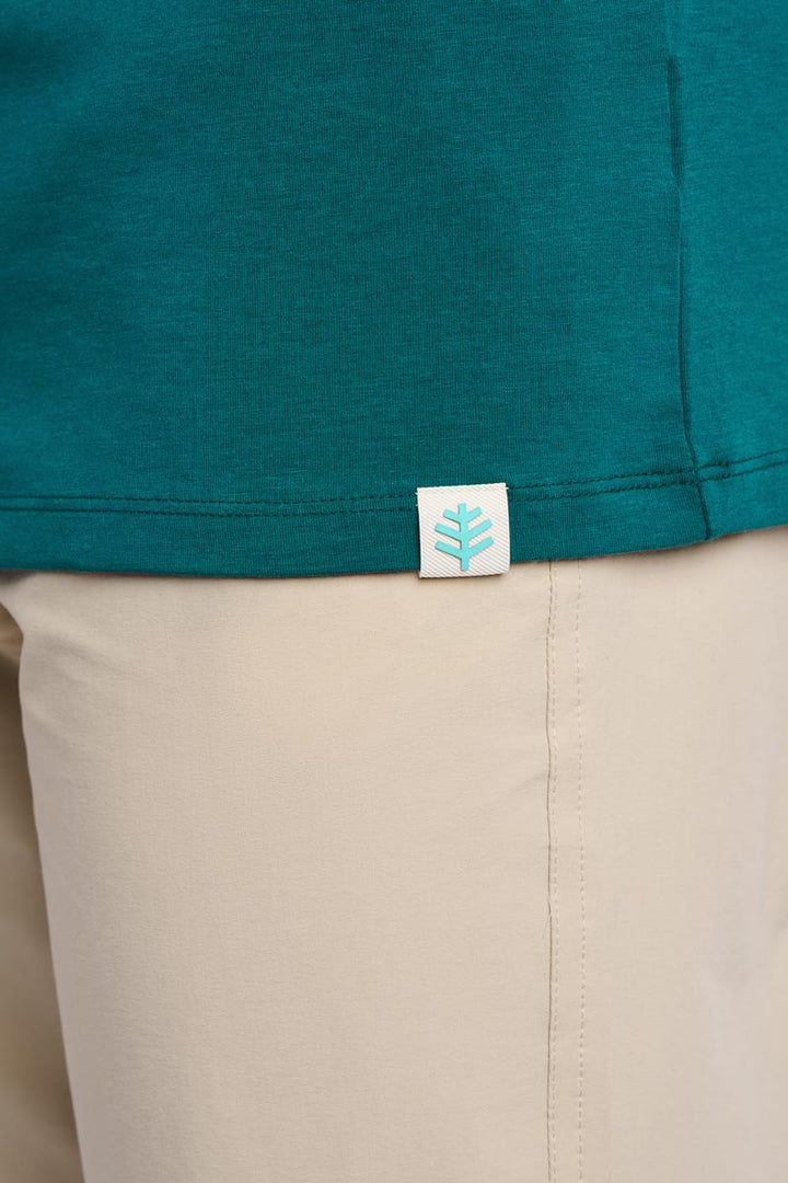 Men's Long Sleeve T-Shirt  | Transformative Teal position-7