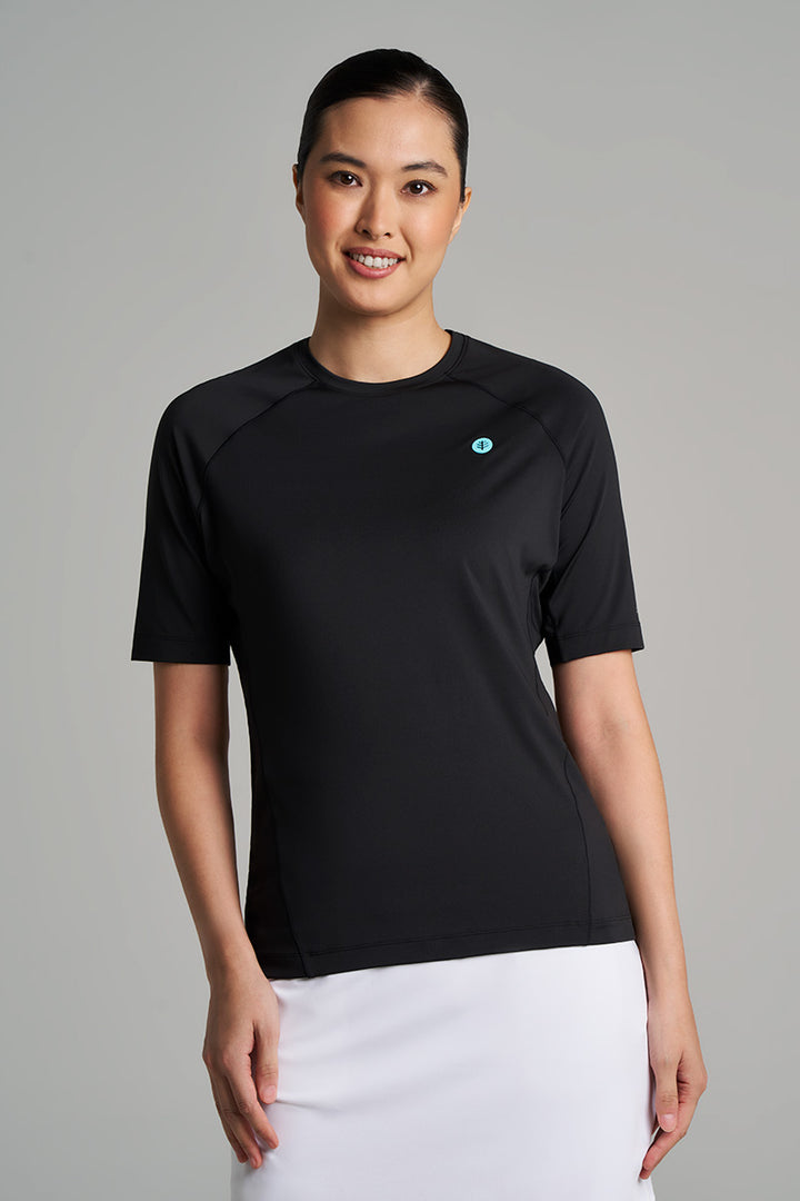 Women's Fitness Short Sleeve T-Shirt | Black position-1