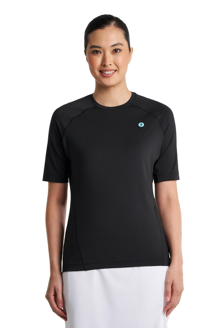 Women's Fitness Short Sleeve T-Shirt | Black position-4