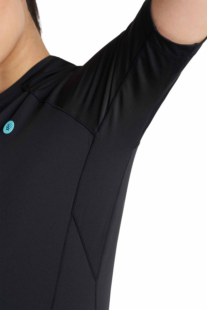 Women's Fitness Short Sleeve T-Shirt | Black position-9