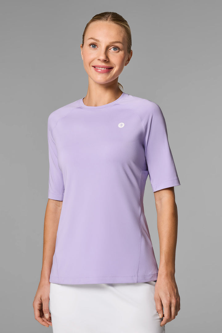 Women's Fitness Short Sleeve T-Shirt | Lavendula position-1