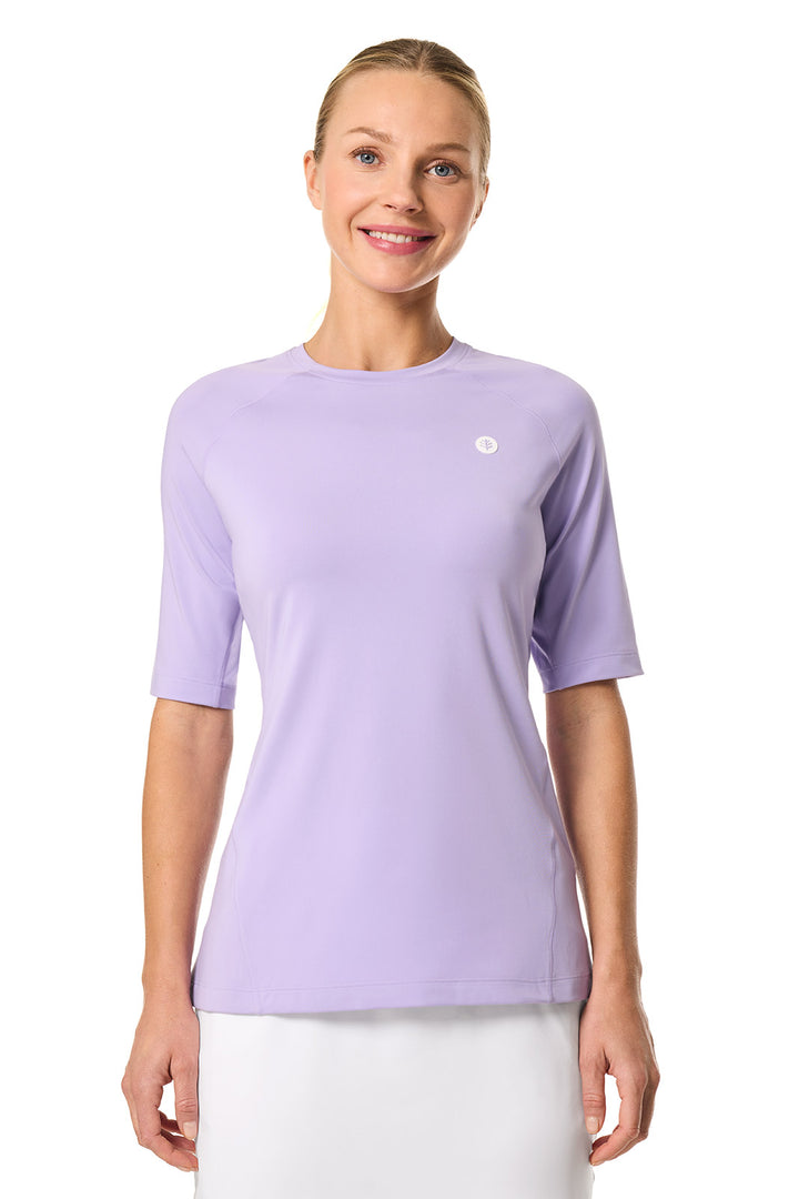 Women's Fitness Short Sleeve T-Shirt | Lavendula position-2