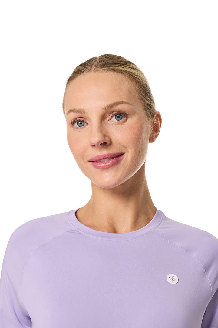 Women's Fitness Short Sleeve T-Shirt | Lavendula position-4