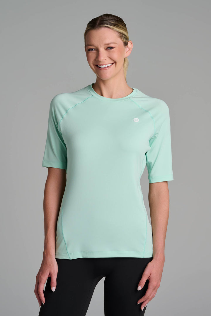 Women's Fitness Short Sleeve T-Shirt | Honeydew position-1