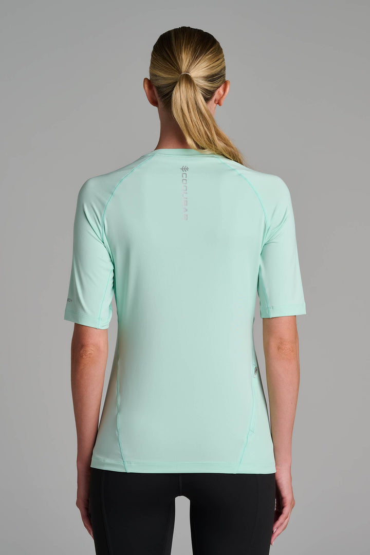 Women's Fitness Short Sleeve T-Shirt | Honeydew position-2