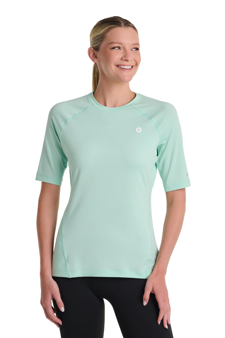 Women's Fitness Short Sleeve T-Shirt | Honeydew position-3