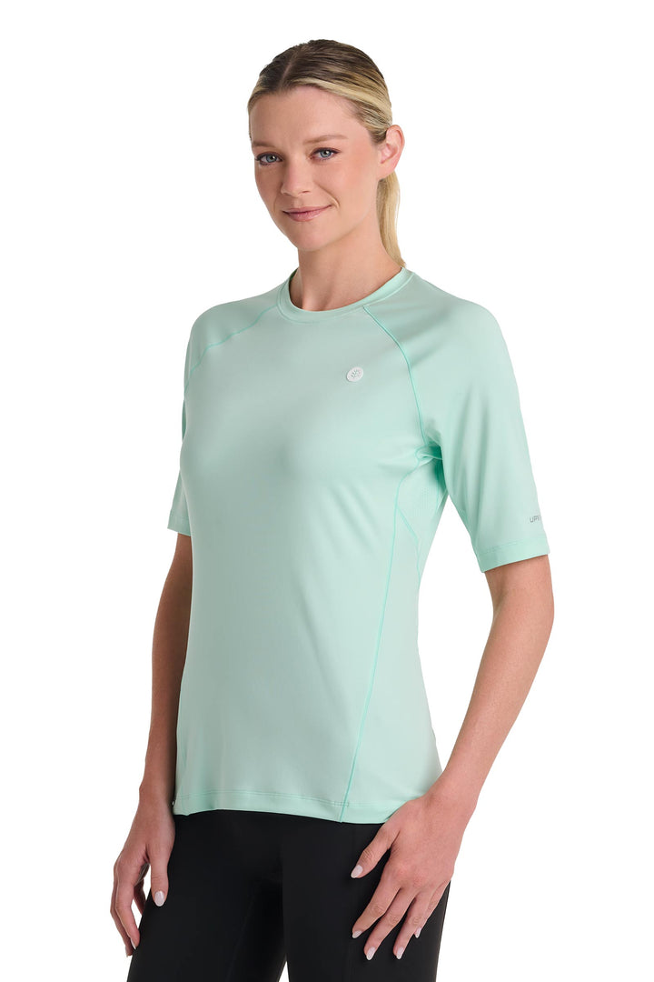 Women's Fitness Short Sleeve T-Shirt | Honeydew position-4