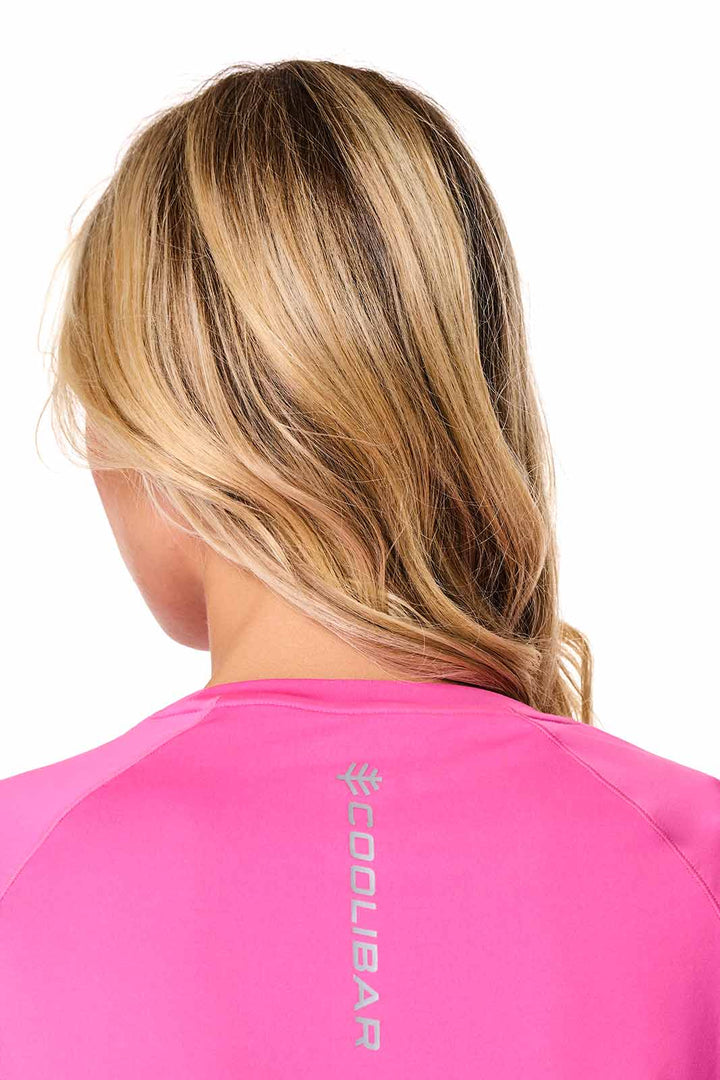 Women's Fitness Short Sleeve T-Shirt | Tulip Pink position-6