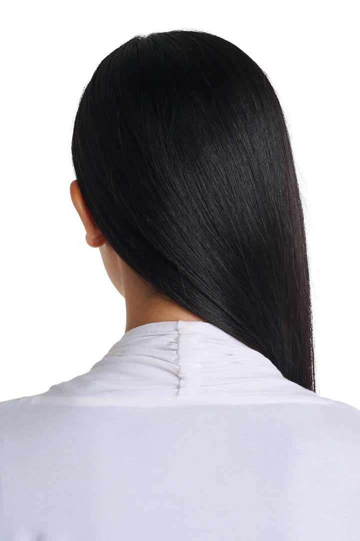 Women's Long Sleeve Sun Wrap | White position-7