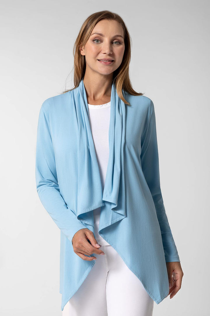 Women's Long Sleeve Sun Wrap | Arctic Blue position-1
