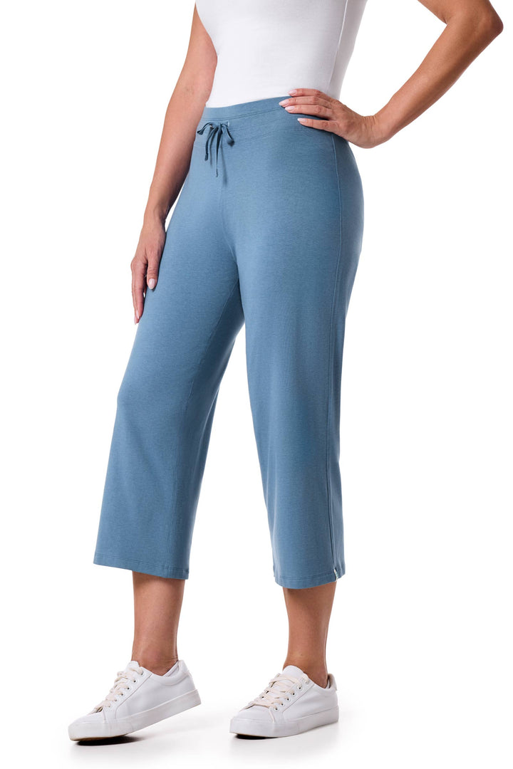 Beach Capris | Blue Dusk position-3
