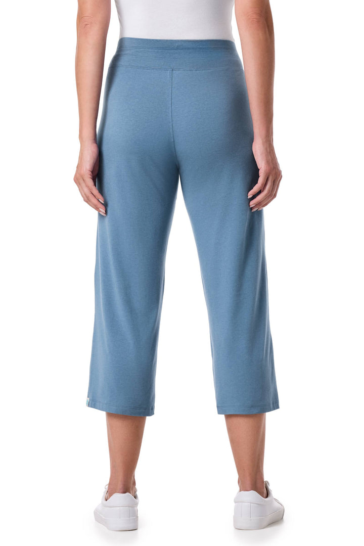 Beach Capris | Blue Dusk position-4