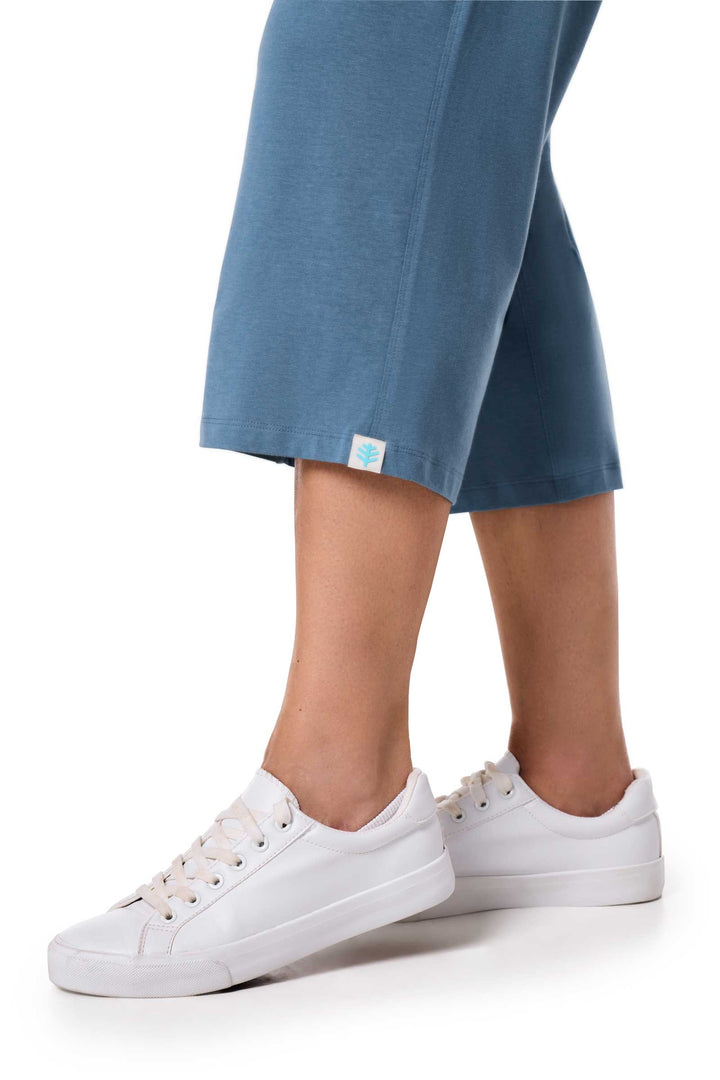 Beach Capris | Blue Dusk position-6