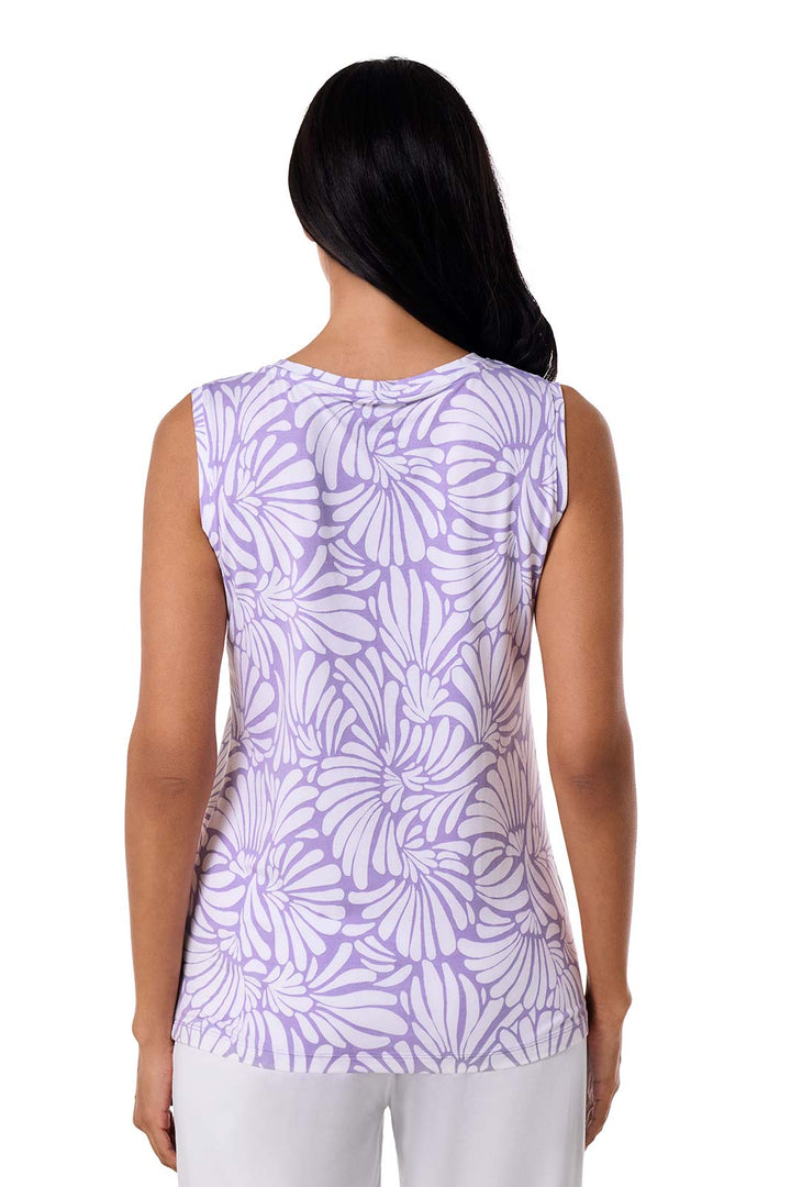 Women's Basic Tank | Lavendula Sea Fan position-4