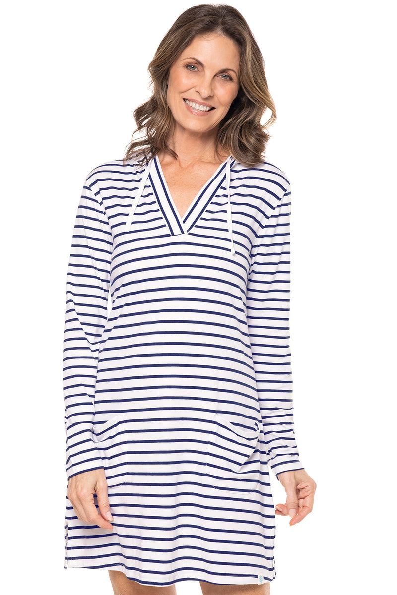 Color_White/Navy Stripe