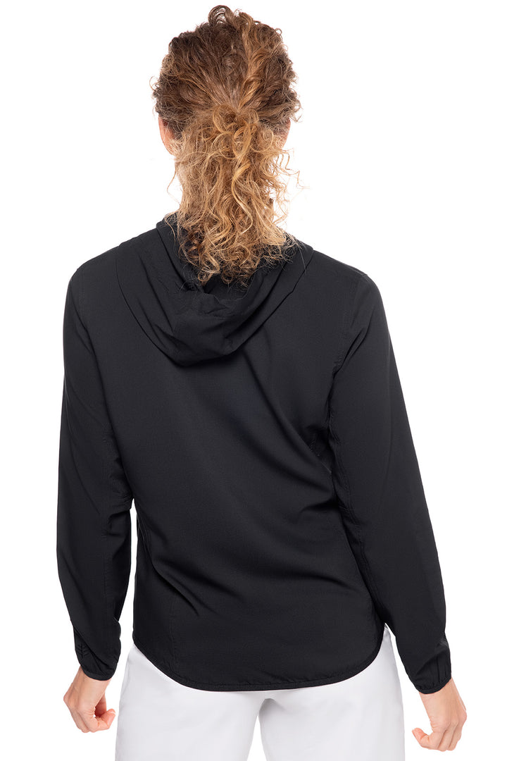 Women's Packable Jacket | Black position-3