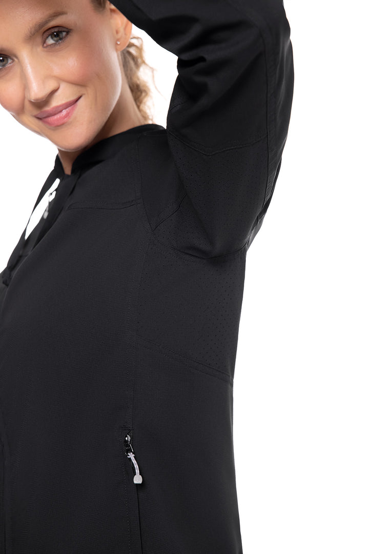 Women's Packable Jacket | Black position-7