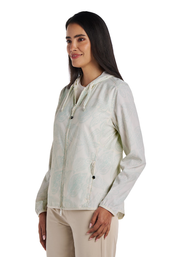 Women's Packable Jacket | Vanilla position-4