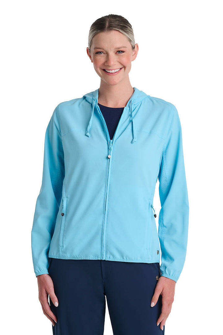 Women's Packable Jacket | Arctic Blue position-5