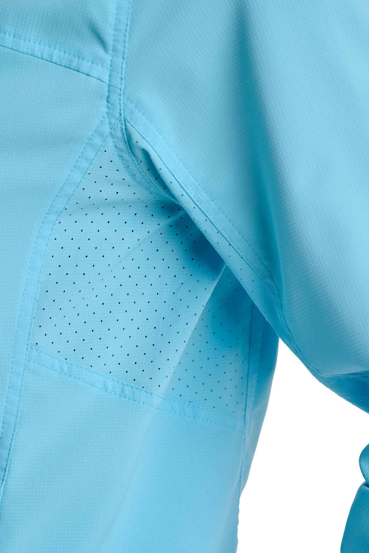 Women's Packable Jacket | Arctic Blue position-10