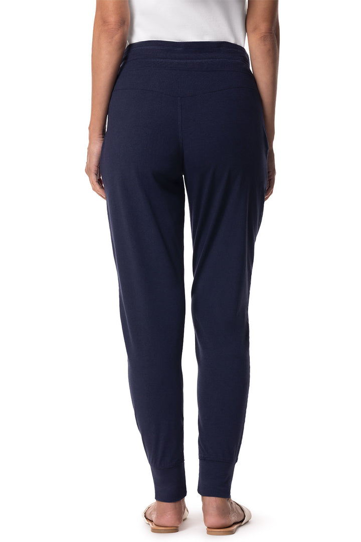 Women's Weekend Pants | Navy position-3
