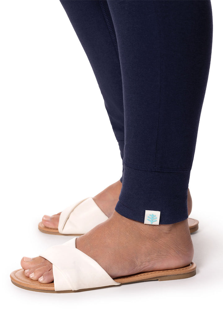 Women's Weekend Pants | Navy position-5