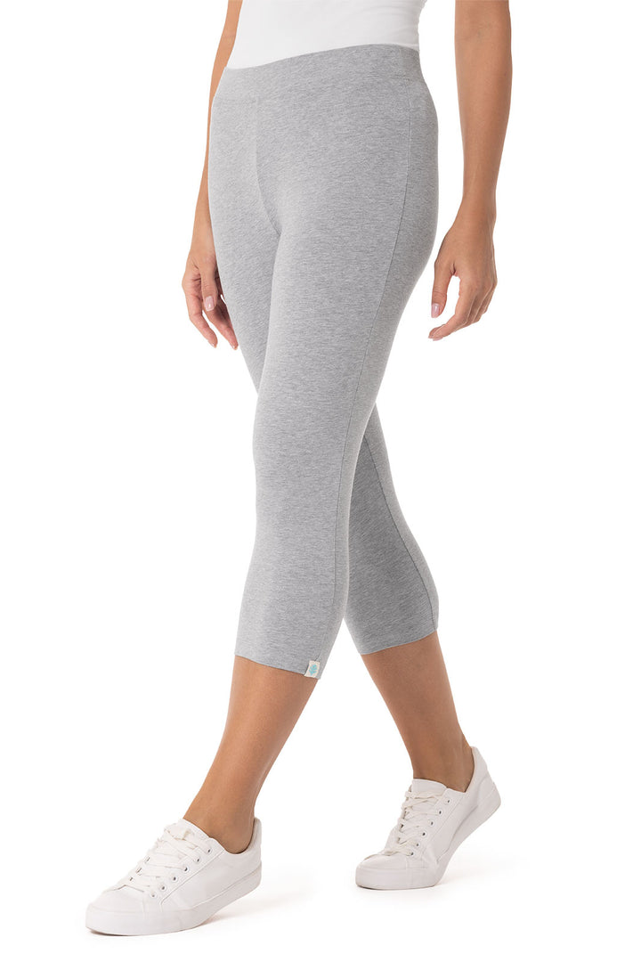 Summer Capris | Grey Heather position-2
