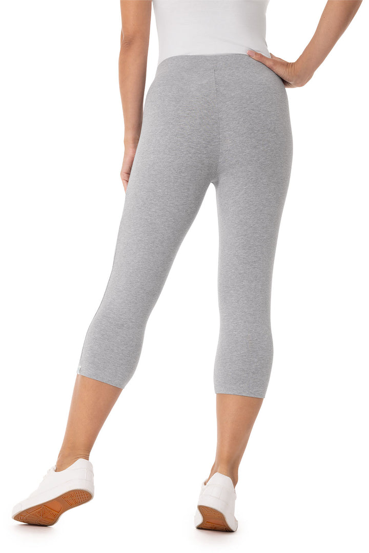 Summer Capris | Grey Heather position-3