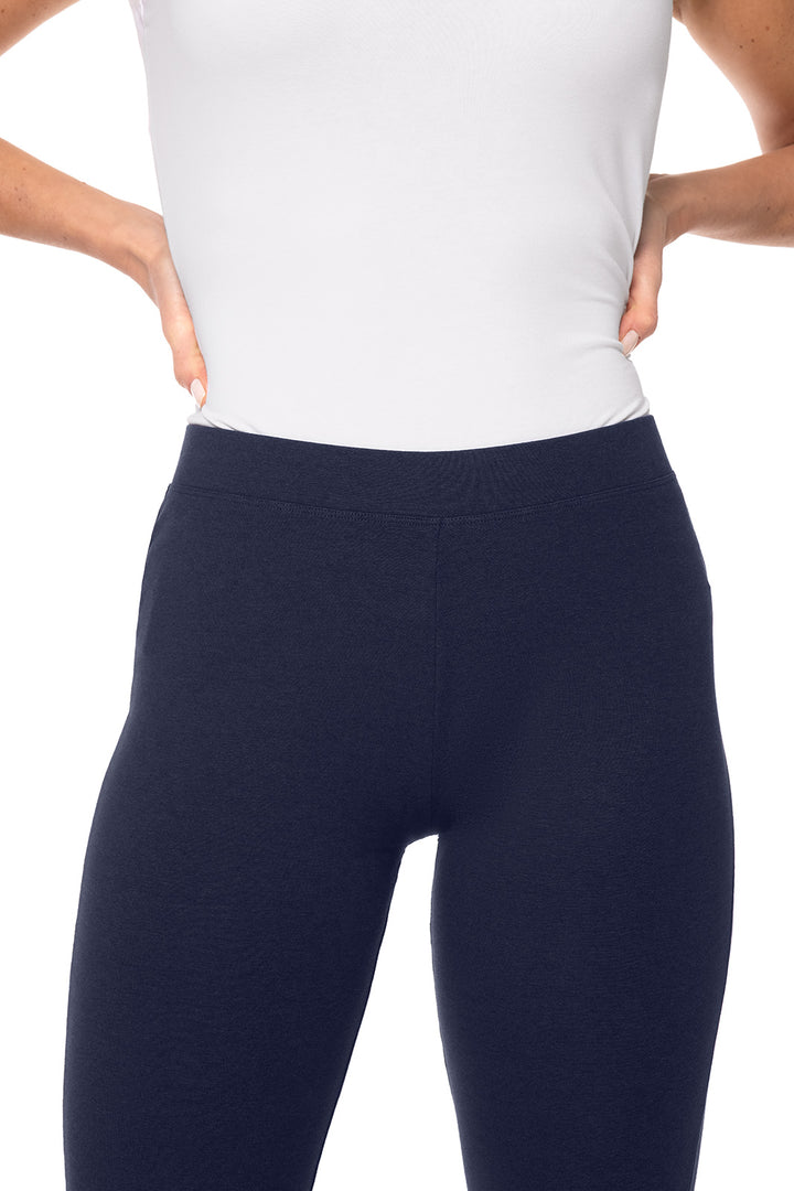 Summer Capris | Navy position-4