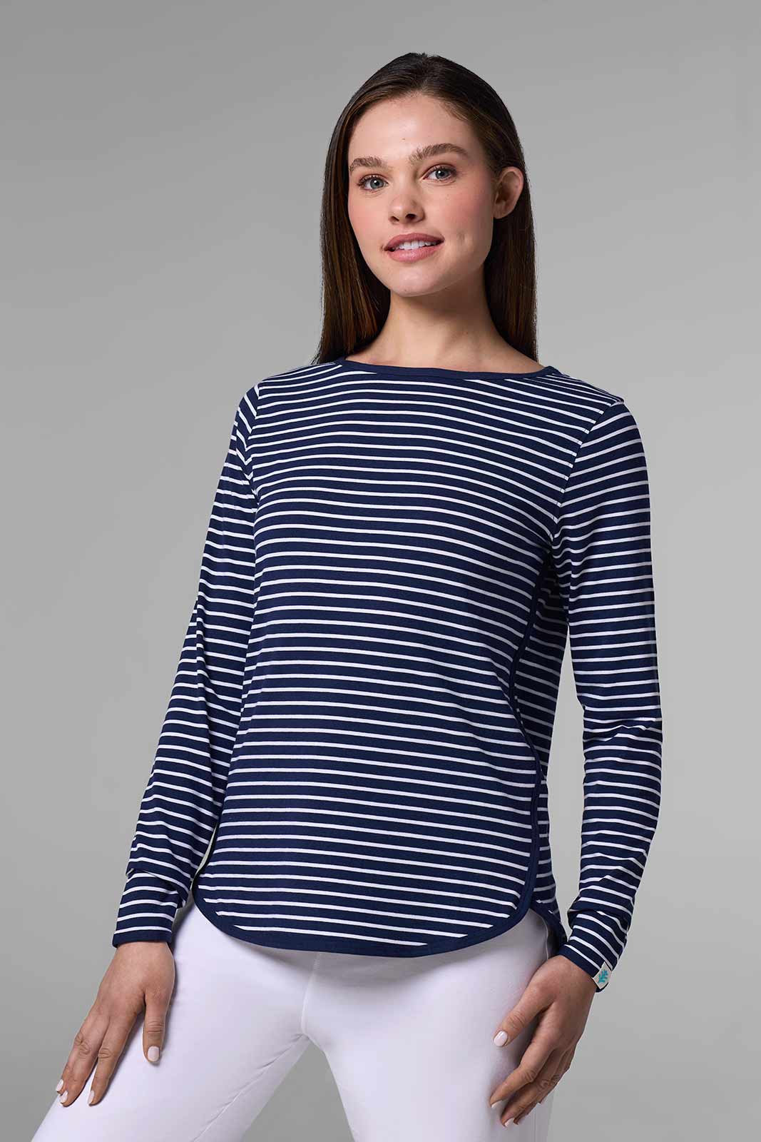 Color_Navy/White Stripe
