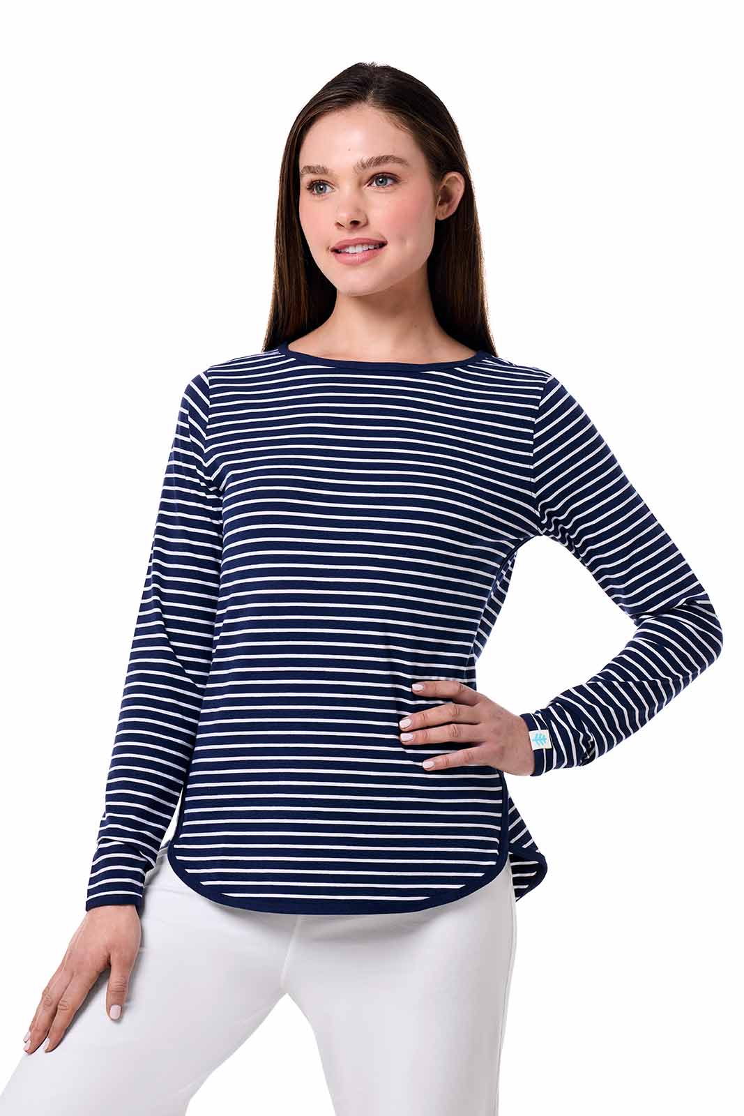 Color_Navy/White Stripe