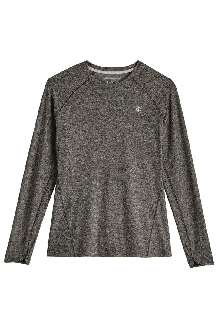 Women's Fitness Long Sleeve T-Shirt | Charcoal Heather position-2
