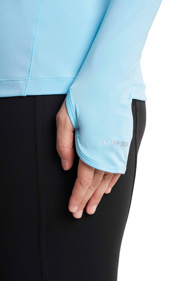Women's Fitness Long Sleeve T-Shirt | Arctic Blue position-7