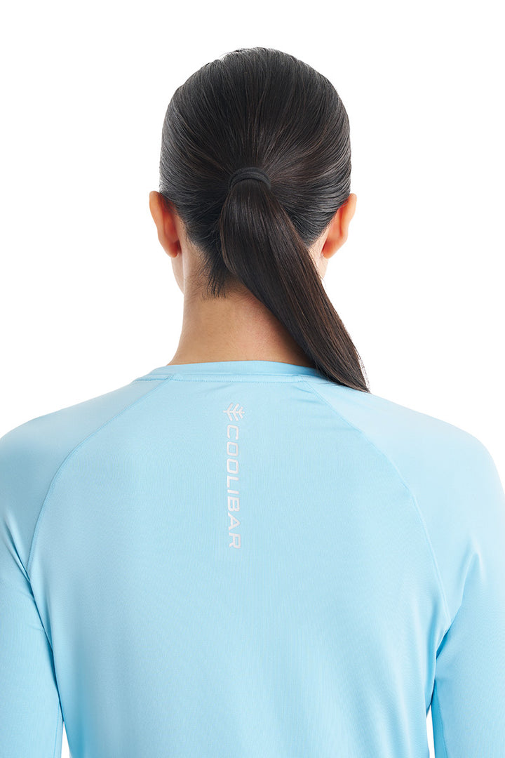 Women's Fitness Long Sleeve T-Shirt | Arctic Blue position-11