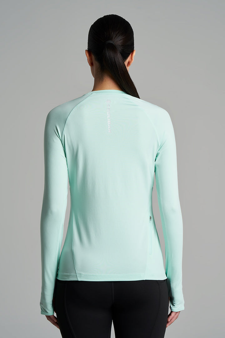 Women's Fitness Long Sleeve T-Shirt | Honeydew position-2