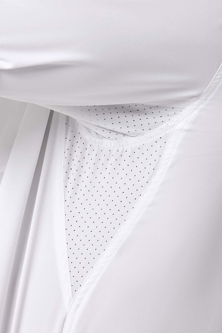 Men's Long Sleeve Shirt | White position-6