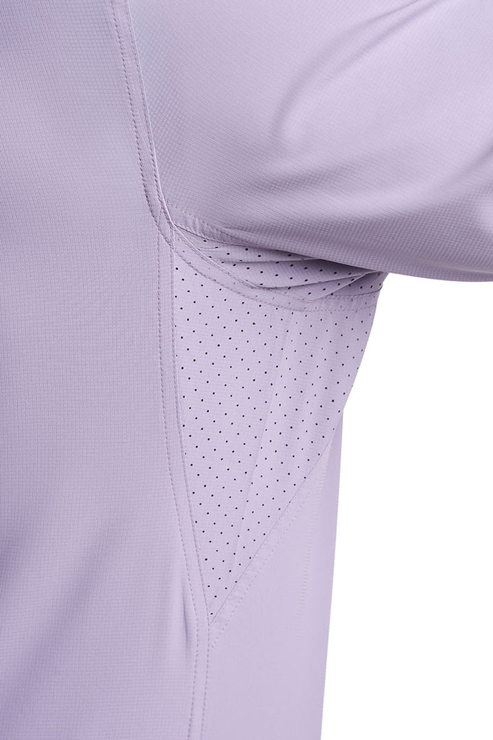 Men's Long Sleeve Shirt | Lavender Gray position-9