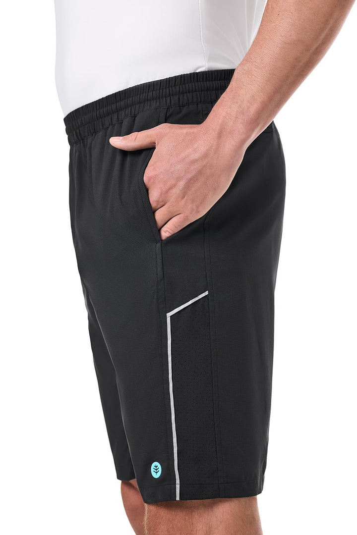 Men's Tennis Shorts | Black position-4