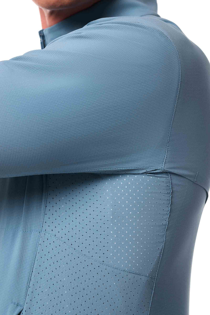 Men's Packable Jacket | Blue Dusk position-9