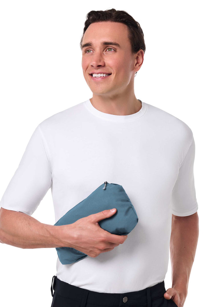 Men's Packable Jacket | Blue Dusk position-3