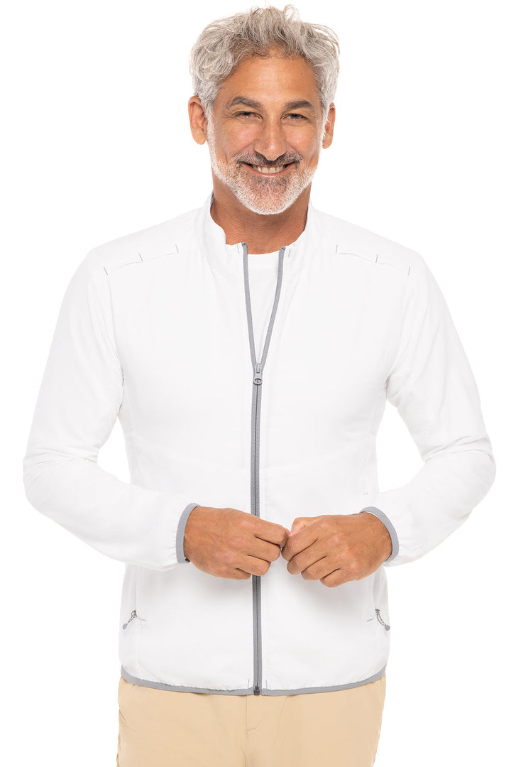 Men's Packable Jacket | White position-2
