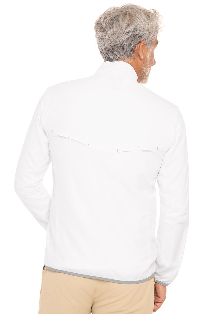Men's Packable Jacket | White position-3