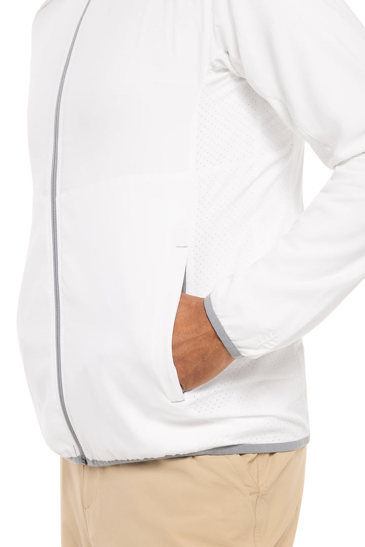 Men's Packable Jacket | White position-4