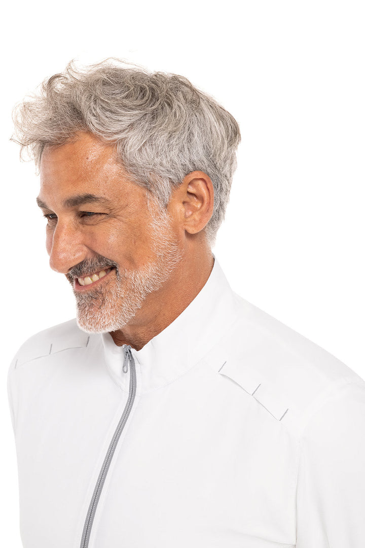 Men's Packable Jacket | White position-6