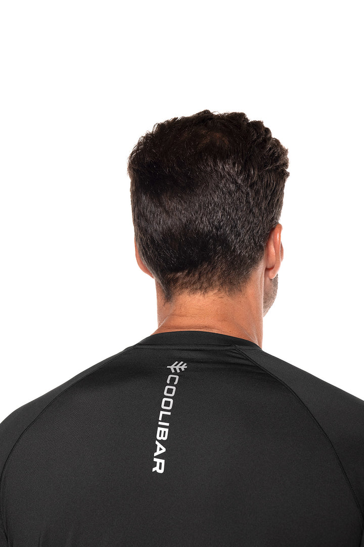 Men's Performance Long Sleeve Sun Shirt | Black position-4
